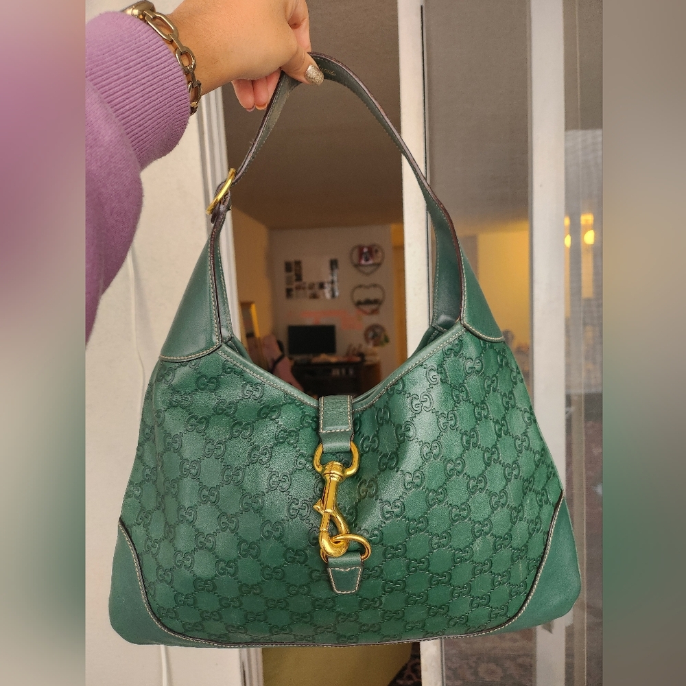 Green Gucci Jackie